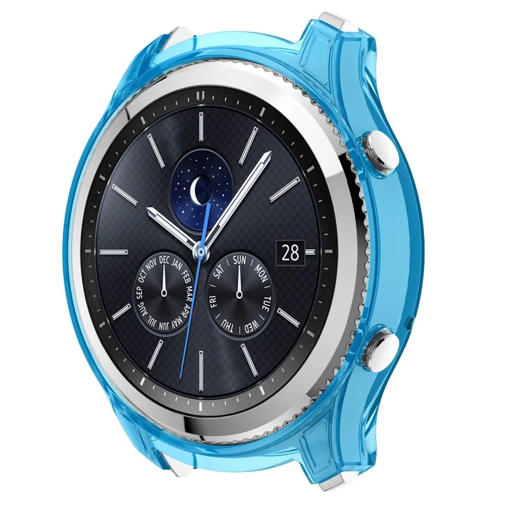 Прозрачный мягкий защитный чехол из ТПУ для Samsung Gear S3 Classic SM R770|Смарт-аксессуары| |