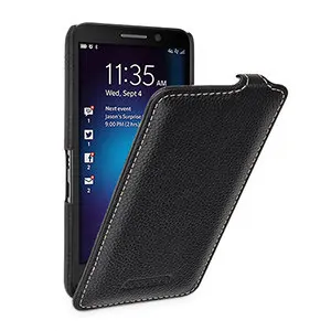 Новинка 2017 роскошный защитный чехол из воловьей кожи для телефона Black Berry Z30