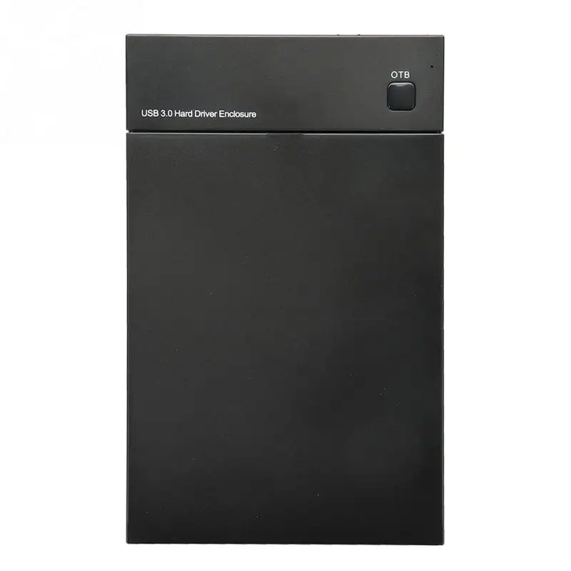 2 5 &quot3 5'' USB 3 0 SATA HDD Box жесткий диск внешний корпус черный корпус|Корпус жесткого