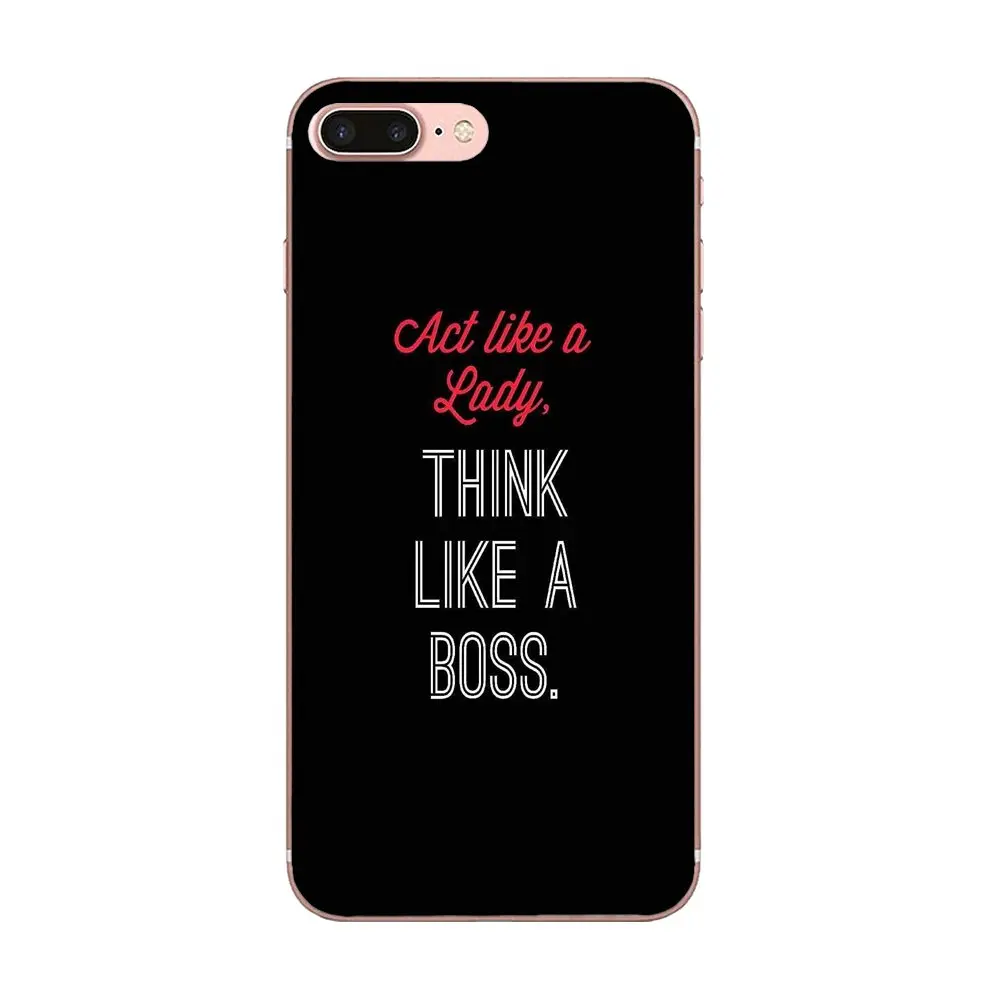 Как Босс для Apple iPhone 4 4S 5 5C 5S SE 6 6S 7 8 Plus X XS Max XR Мягкий Силиконовый ТПУ Прозрачный