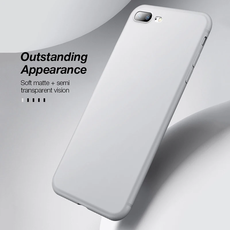 Матовый Силиконовый чехол ярких цветов из ТПУ для iPhone XS Max XR 7 8 Plus 6 6s X 5 5S SE