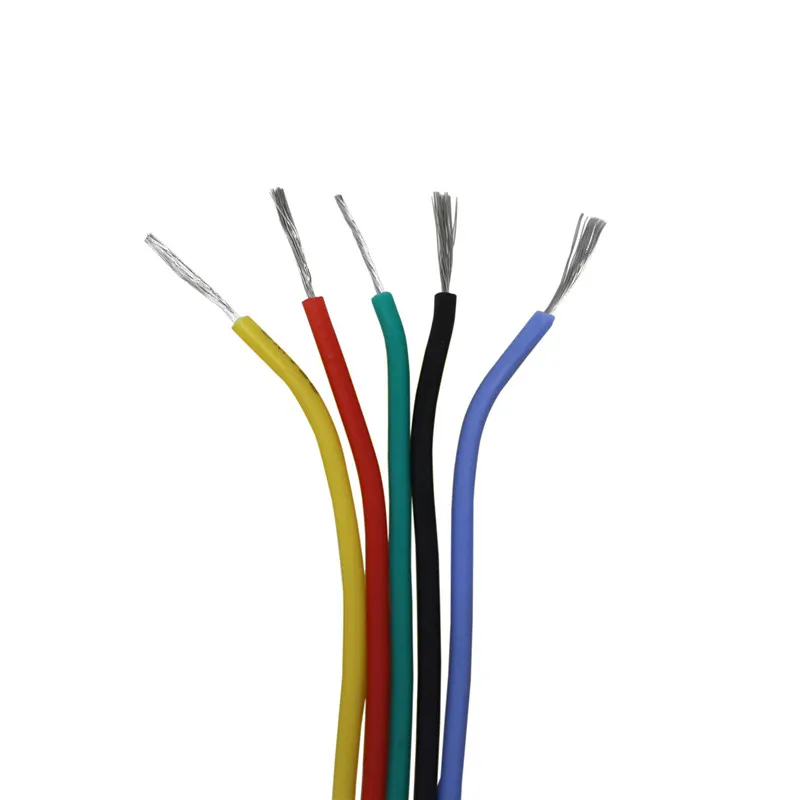25 метров 18AWG гибкий силиконовый провод 5 цветов коробка для смешивания 1 2