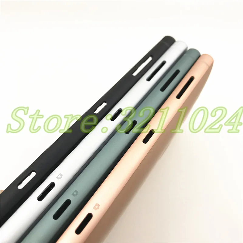 

Good quality New For Sony Xperia XZ2 Compact XZ2 Mini Back Battery Glass Cover Rear Door Housing Case With Camera Lens And Logo