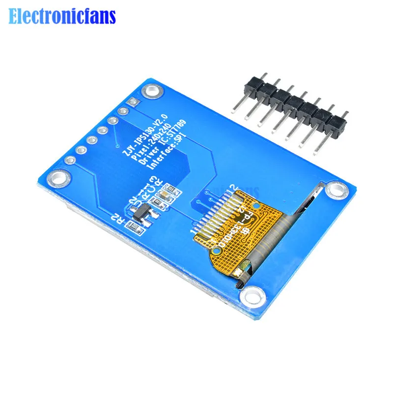 1,3 дюймов 240*240 ips экран ST7789 Привод IC SPI связь 3,3 В напряжение SPI интерфейс полноцветный ЖК-дисплей OLED дисплей