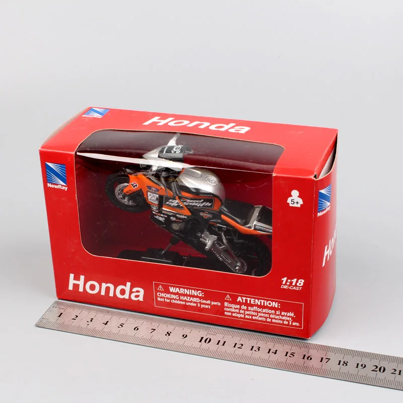 1:18 весы Newray Honda cbr CBR600RR racer Аарон Colton Мотоцикл Велосипед литья под давлением road
