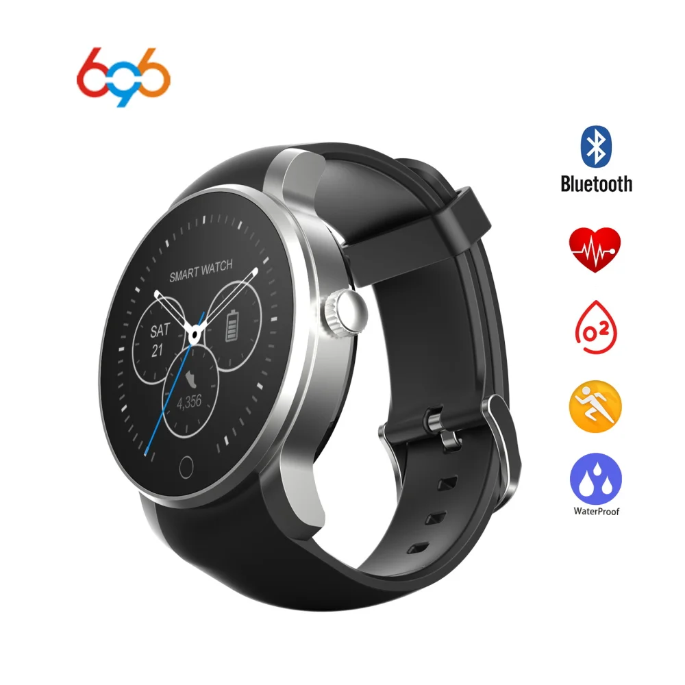 696 09S водонепроницаемые умные часы Bluetooth с будильником телефонная книга голосовая