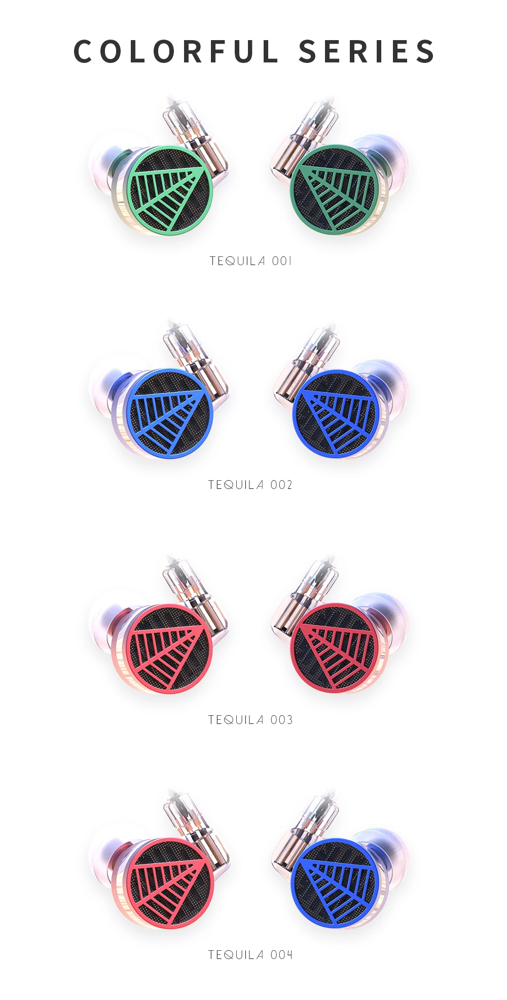 TFZ TEQUILA 1 HiFi профессиональные мониторные наушники-вкладыши с 2pin/0,78 мм 5N бескислородные съемные медные кабели