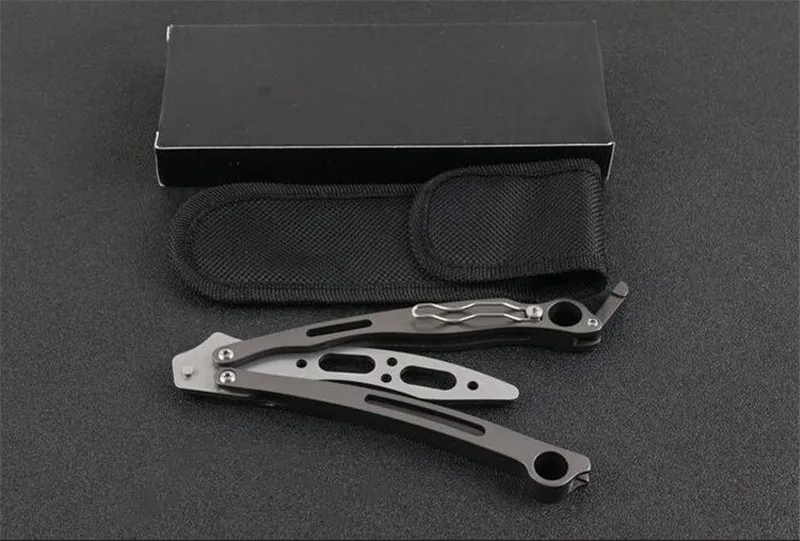 Classic Spider B03p Training Knife Butterfly Folding Foe Camping Huniting Hiking EDC Tools 5CR15MOV Blade Steel Handle | Инструменты