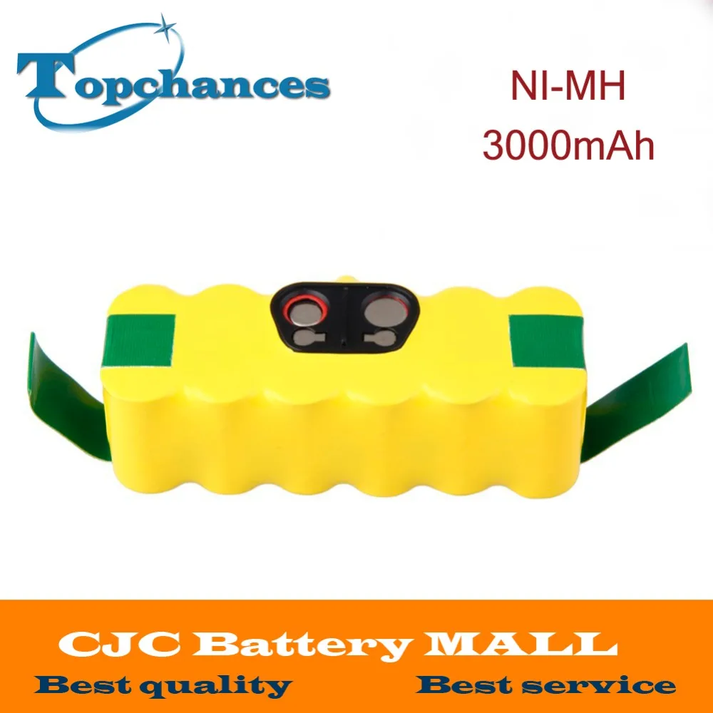 14 4 V 3000mAh Ni-MH аккумулятор для iRobot Roomba пылесос 500 560 530 510 562 550 570 581 610 650 790 780 532 760 770 |