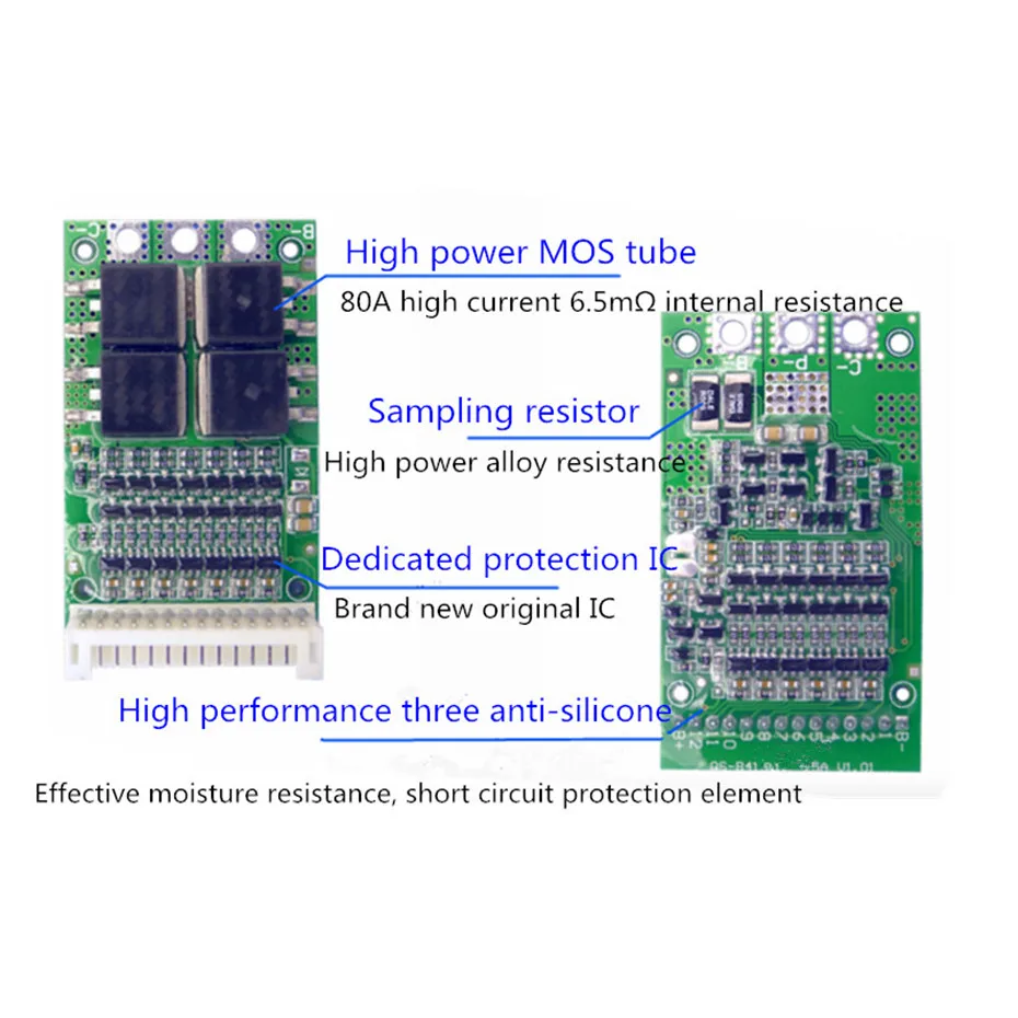 BMS 6S 15A 20A 25A 40A 24V 3,7 V литиевая Защитная плата для 6 пакетов 18650 PCB BMS литий-ионная батарея модуль