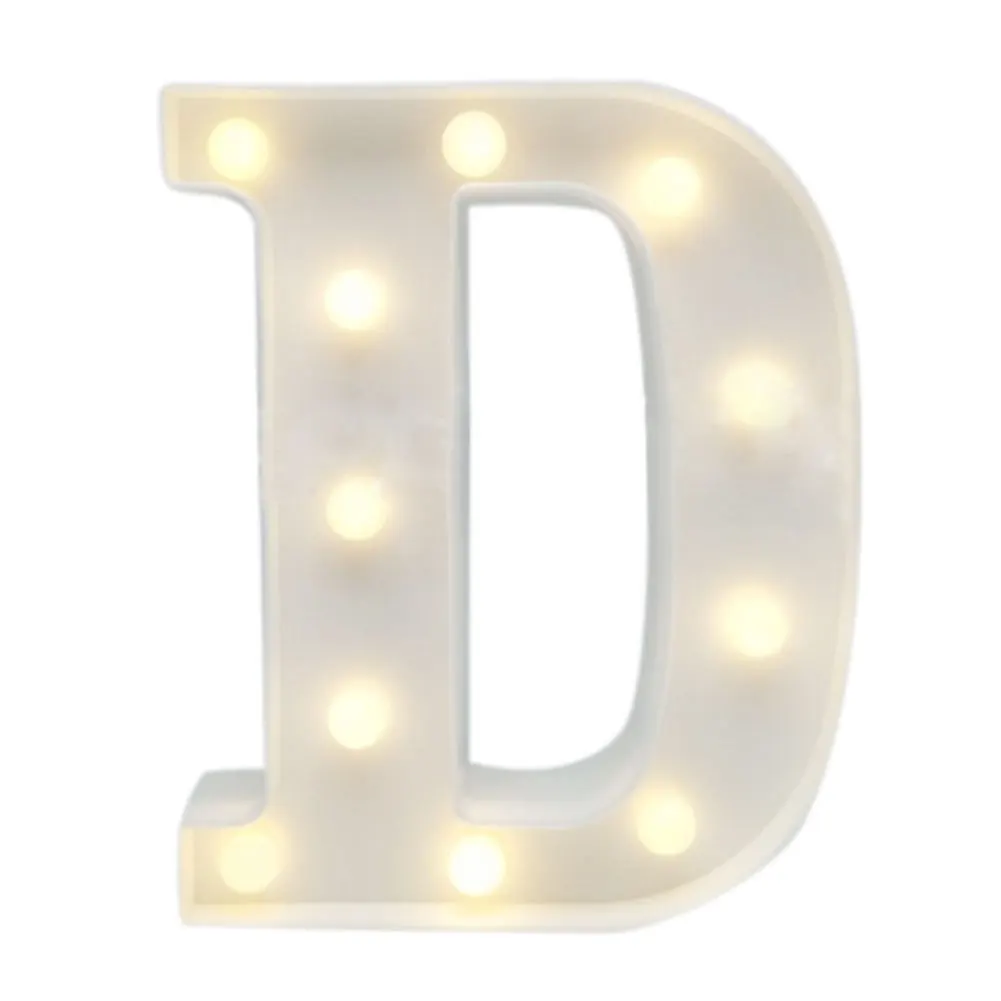 СВЕТОДИОДНЫЙ ночник в виде букв алфавита 3d лампа для свадьбы вечеринки домашнего