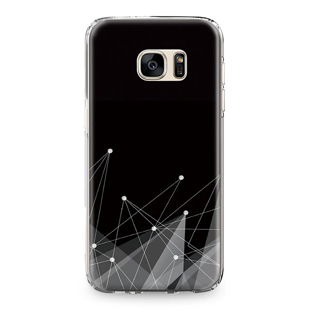 Для samsung Galaxy J3 J5 J7 A3 A5 A8 мягкий чехол для задней крышки с каймой золотистого цвета мозаика Мрамор силиконовый чехол с бантом Fundas - Цвет: 7115