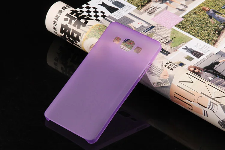 Высокого качества очень тонкий матовый мороз полупрозрачные В виде ракушки