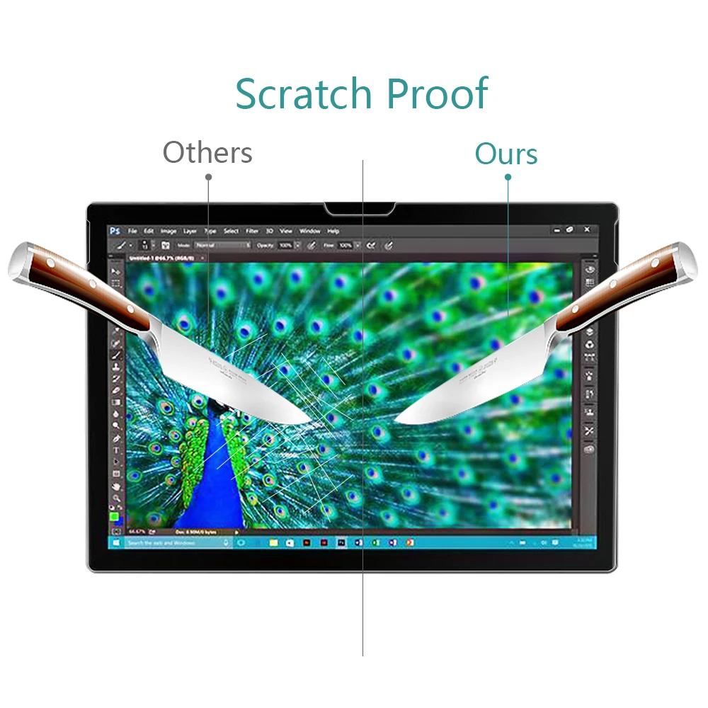 Закаленное стекло для Microsoft Surface Book 13 5 защитная пленка защита от царапин Ультра