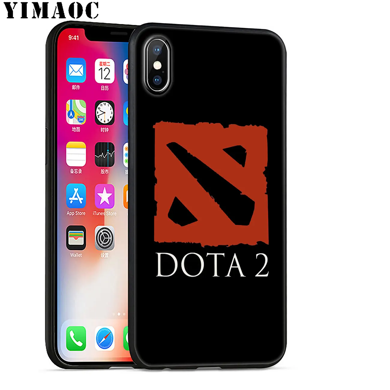 Мягкий силиконовый чехол YIMAOC dota 2 с логотипом для iPhone 11 Pro XS Max XR X 6 6S 7 8 Plus 5 5S SE 10 из