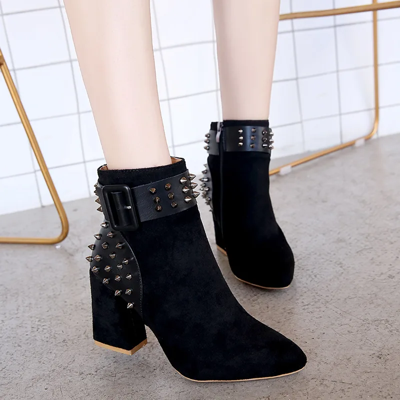 Модная женская обувь коллекция 2019 года сезон осень-зима повседневные женские