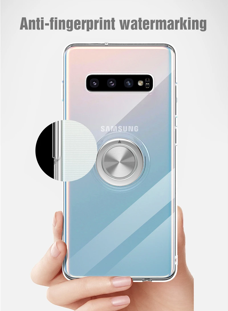 S10 5G чехол для samsung Galaxy S10 5G S10Plus автомобильный магнитный держатель-кольцо для пальца подставка задняя крышка для samsung S10 Plus чехол S10e e