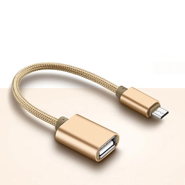 Адаптер Micro USB к 2 0 конвертер OTG кабель для Android Galaxy S3/4 S5 Xiaomi Tablet Pc флэш мыши