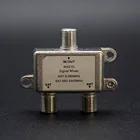 Сплиттер спутникового сигнала, 2 в 1, водонепроницаемый, компактный