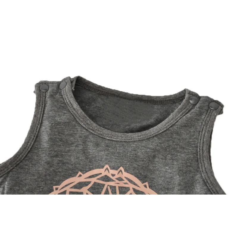 Летний стиль детская одежда для девочек комбинезон 2017 модная с рисунком граффити