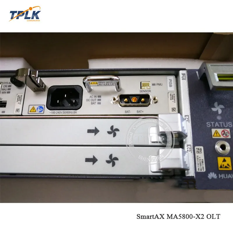 Оригинальный MA5800-X2 OLT 1 * MPSC + интегрированный плата (с 2*10G портов) поао питания