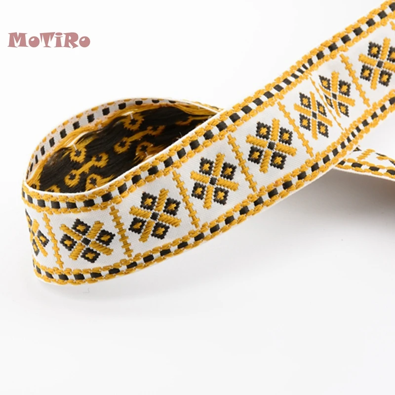 Motiro, 1 год, цветная вышивка в этническом стиле, цветы, лента, кружево, ручная вышивка для штор, одежда, декоративные кружевные аксессуары