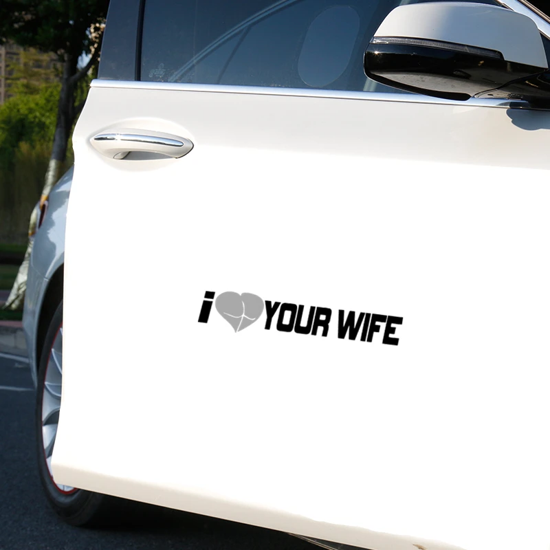 С надписью Я люблю свою наклейка WiFi любовь попа девушка Чит Забавный JDM для