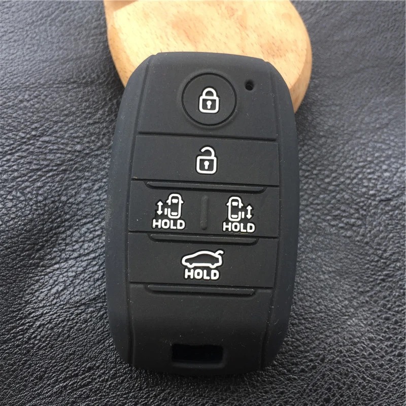 Силиконовый резиновый чехол для автомобильного ключа KIA grand carnival Sorento Sedona MPV 5