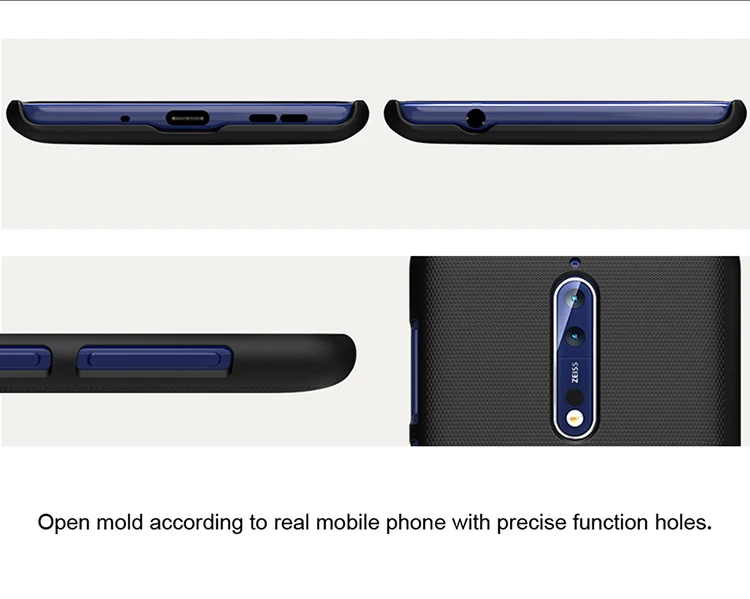 Чехол NILLKIN для Nokia 8 Sirocco суперматовый жесткий чехол-накладка чехол |