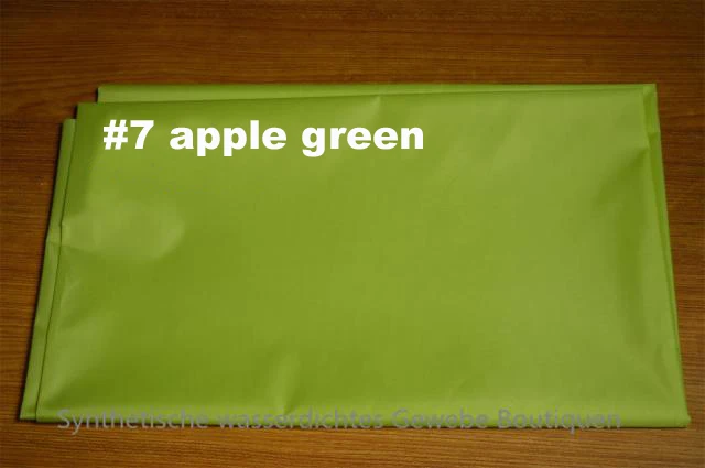 7 apple green 2 м/лот уличная ткань 210 т полиэстер Тафта Защита от солнца водонепроницаемые палатки покрытие автомобиля зонтик ткань с полиуретановым покрытием - Цвет: 7 apple green
