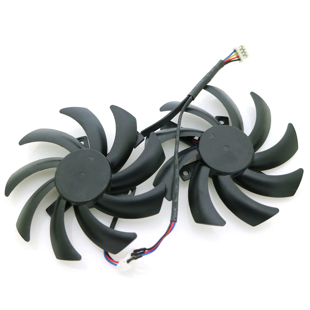 2 шт./лот PLD09210S12HH DC12V 0.40A 86 мм 40*40*40 4Pin для XFX R9 280X 270X 290X Вентилятор охлаждения