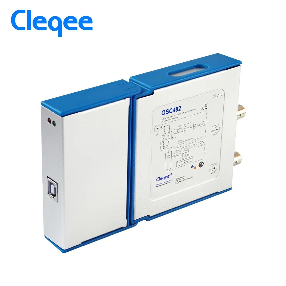 Осциллограф портативный Cleqee 2 канала 20 МГц 50 м|Детали инструментов| |