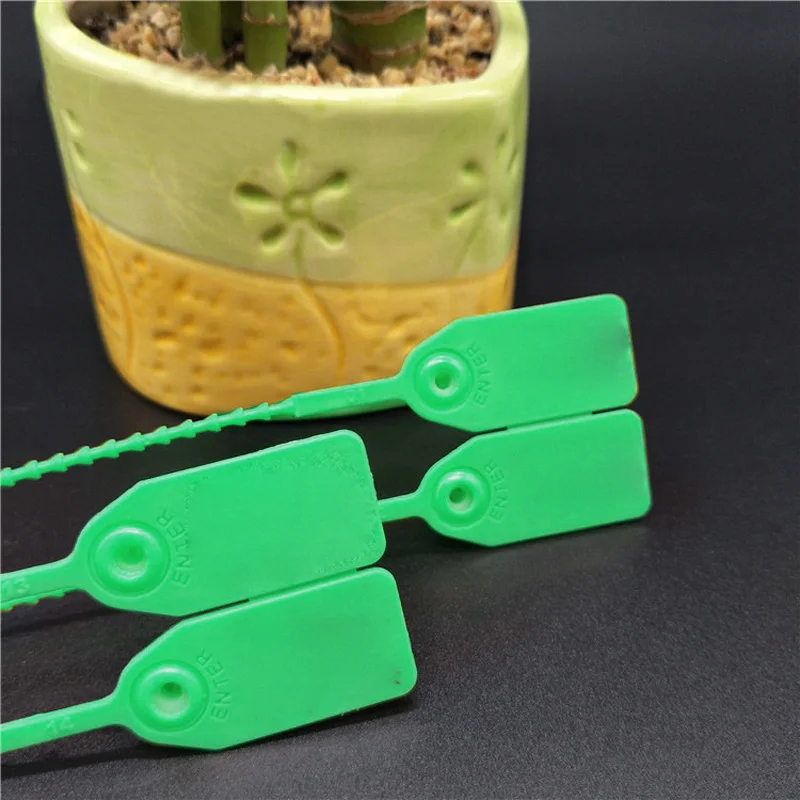 Пластиковые метки безопасности пронумерованные стяжки безопасные анти