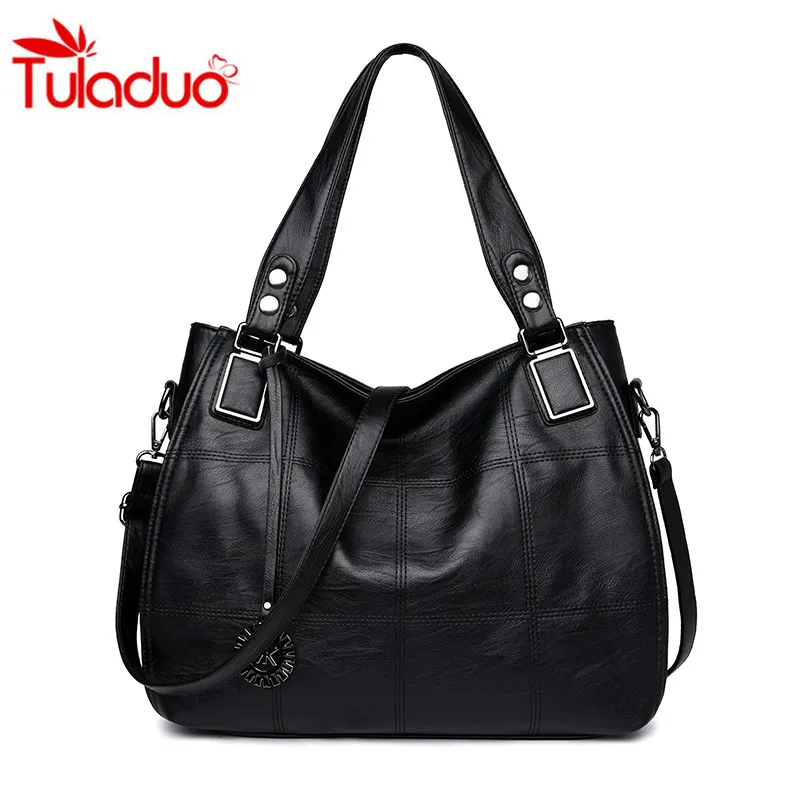 Женские сумки из мягкой кожи женские повседневные через плечо портативная