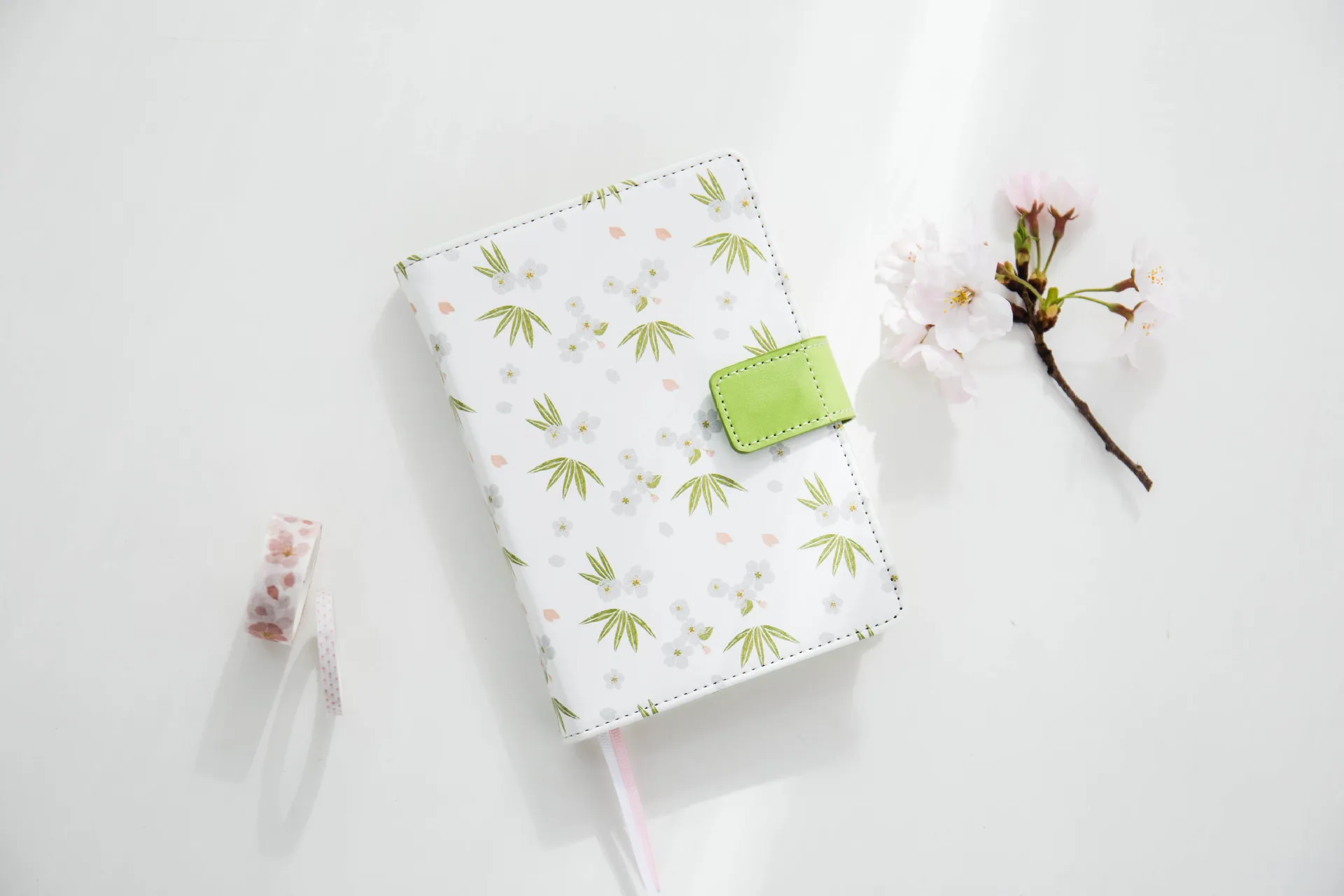 Meet Sakura PU Обложка ежедневный ноутбук подарочный набор с ручкой васи ленты линейка набор мягкая записная книжка подарок для дня рождения специальный случай