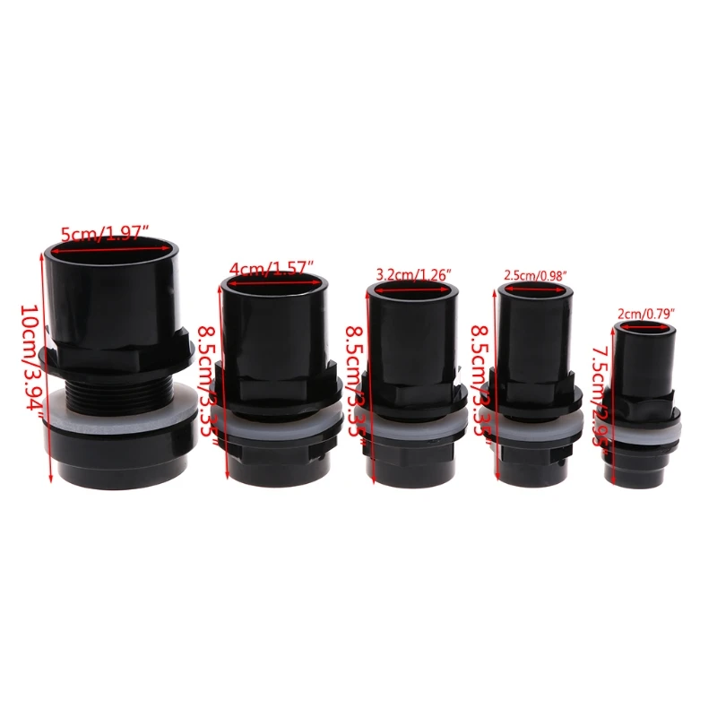 Соединитель для впускного отверстия аквариума 20/25/32/40/50 мм|connector fittings|connector pipe