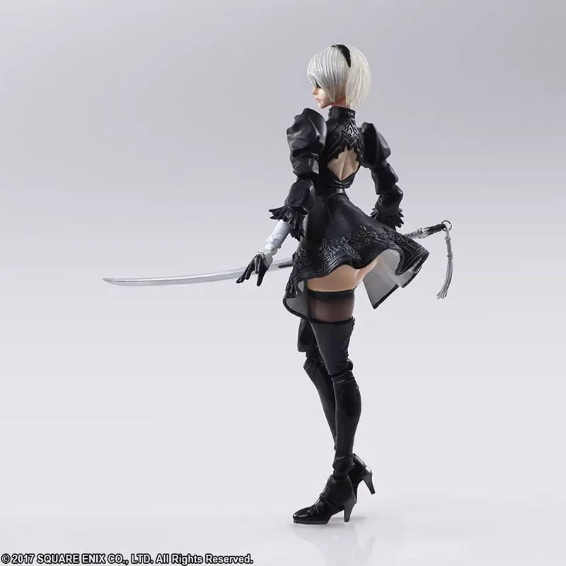 Игра NieR Automata YoRHa No. 2 Тип B 2B мультфильм BJD фигурка модель игрушки для детей