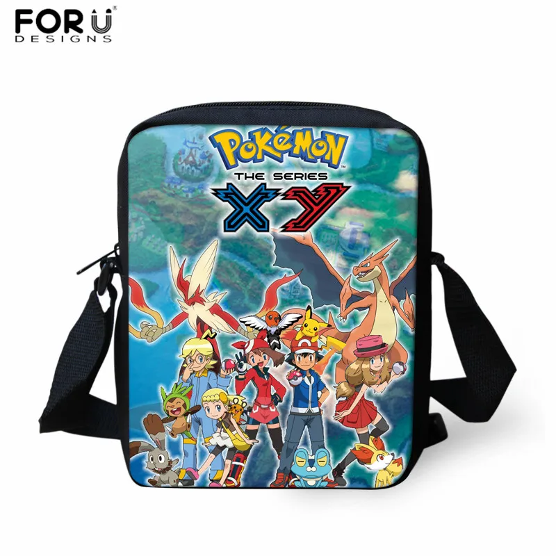 XM2650E FORUDESIGNS/аниме рюкзак Pokemon Карманный Пикачу школьная сумка для девочек и мальчиков рюкзак для переноски детей Детский Рюкзак основной Sudent Рюкзак Книга сумка - Цвет: XM2650E
