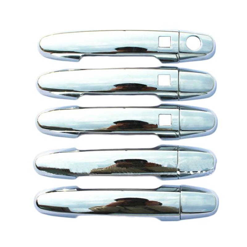 Автомобильные дверные ручки крышки с 1 Замочная скважина 3 Смарт кнопки