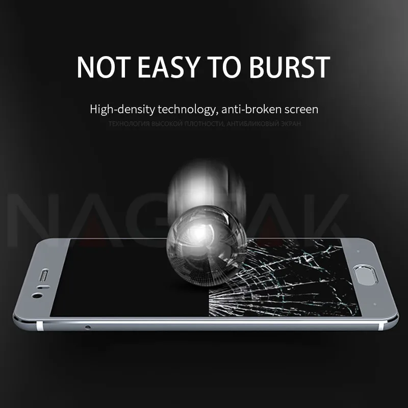 NAGFAK 0 26 мм анти всплеск Защитное стекло для Huawei Honor V9 V10 9 Lite Защита экрана