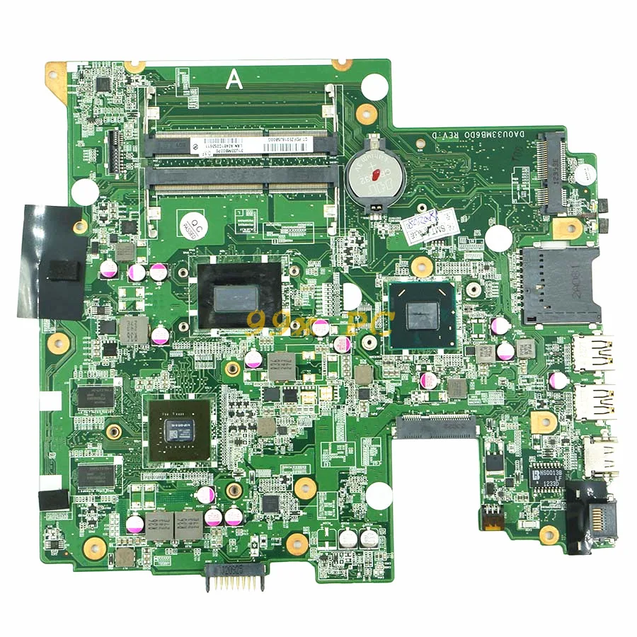 Материнская плата для ноутбука hp 14-B W/I5-3317U Процессор 714619-001 аккумулятор большой