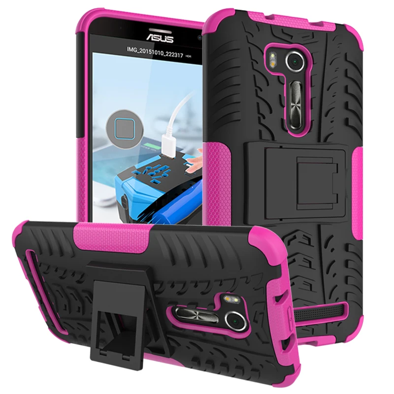 

Shockproof Slim Case For ASUS zenfone 3max zc553kl go zb551kl zc451 laste Anti-knock Protective Shel Hybrid Armor Holder Cover