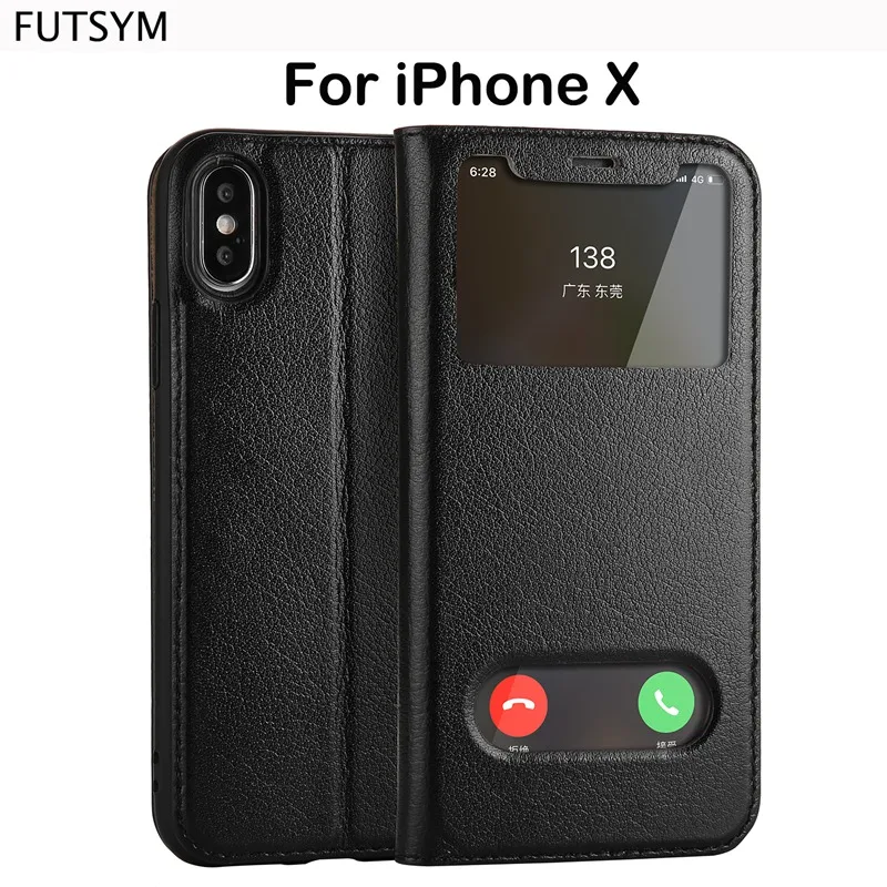 Женские ботинки из натуральной кожи флип чехол для iPhone X Case роскошный