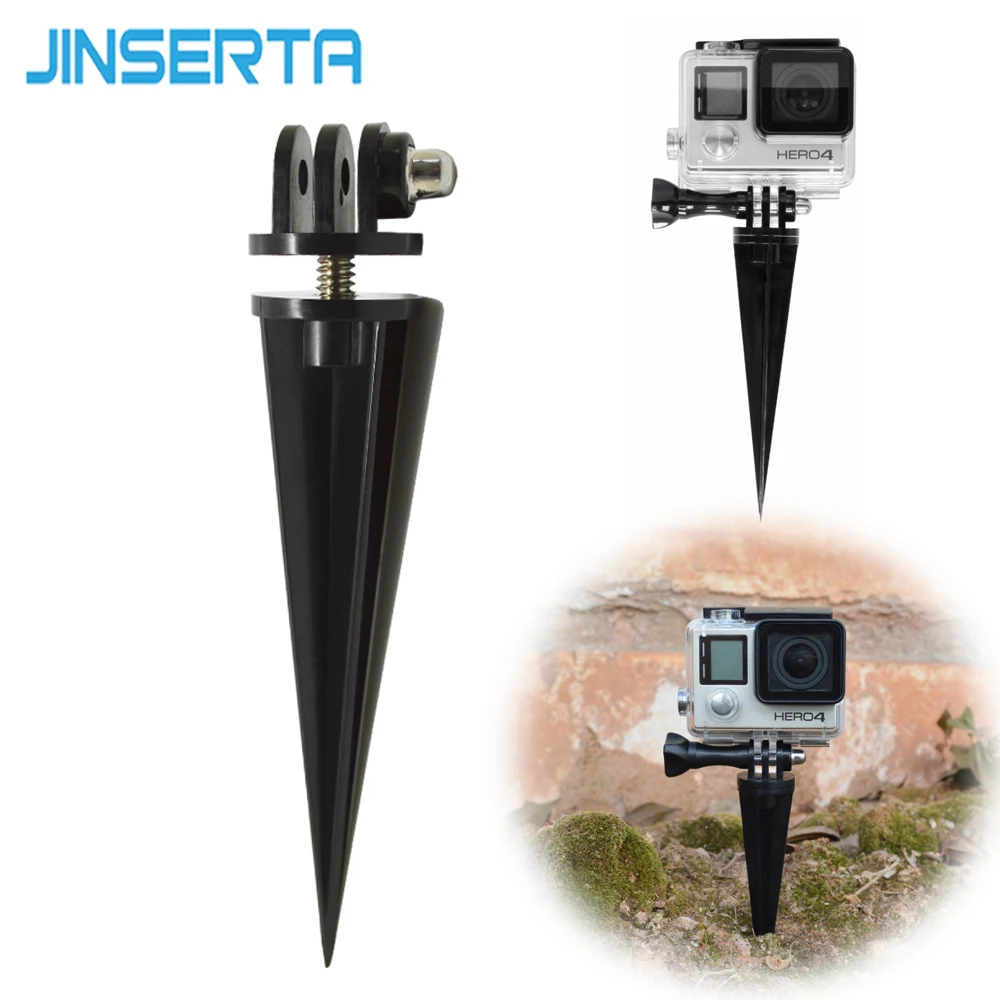 Мини штатив JINSERTA 2020 Трипод с шипами для Gopro Hero 6 5 4 SJCAM аксессуары экшн камеры