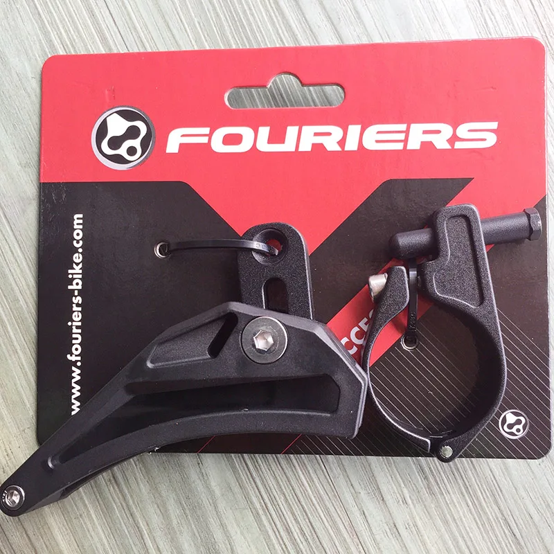 Fouriers MTB Велосипедное Сиденье трубчатый зажим направляющая цепь для переднего