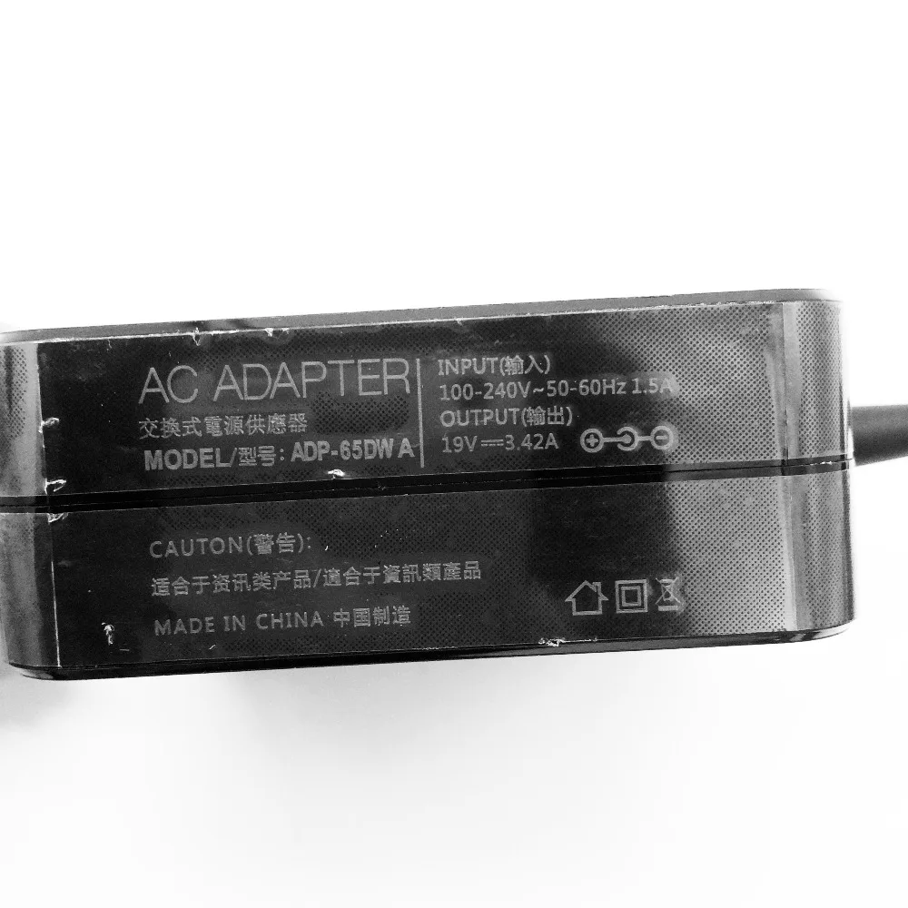 ЕС 19 в 3.42A 65 Вт 5,5X2,5 мм AC зарядное устройство ноутбука адаптер ADP-65DW для ASUS x450 X550C x550v w519L x751 Y481C портативный источник питания