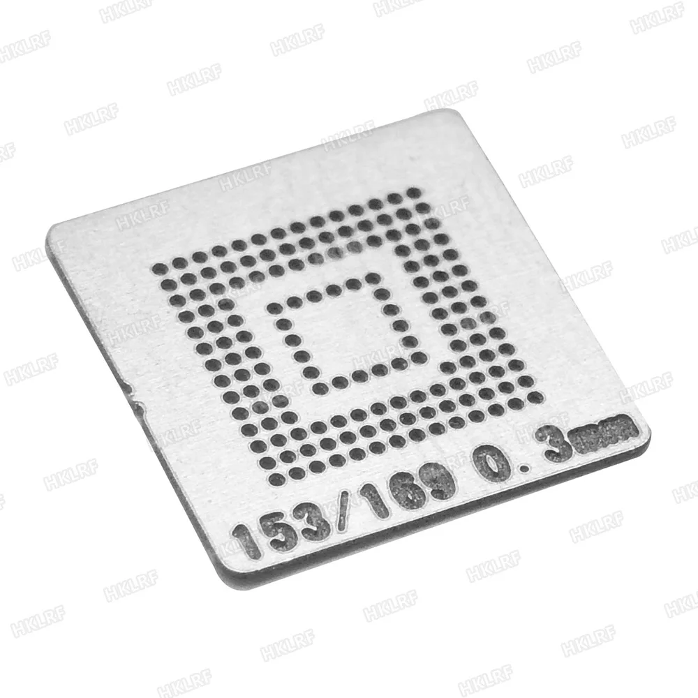 Хорошее качество BGA153 169 Трафарет Шаблон 0,3 мм Горячая трафарет BGA трафарет
