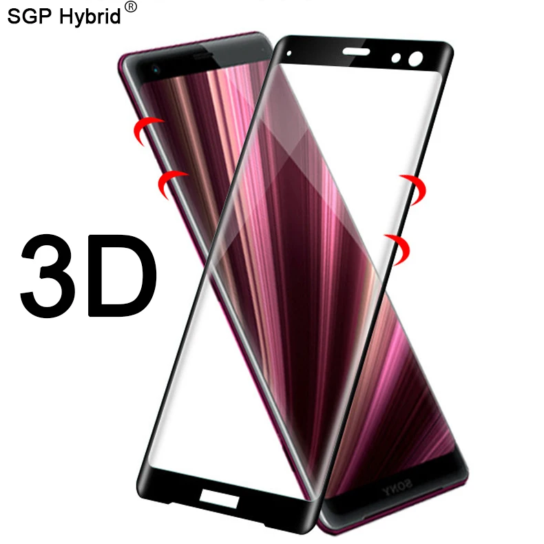 Закаленное стекло 3D HD для sony Xperia XZ Premium XA1 Plus XA2 Ultra XZ2 Compact XZS Premium XZ3, Защитное стекло для экрана