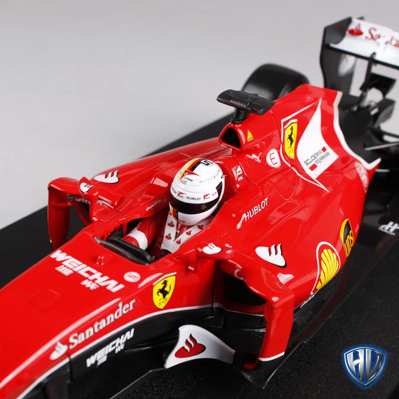 Bburago 1:18 Ferrari F1 производитель авторизованный имитационный сплав модель автомобиля ремесла украшение Коллекция игрушек инструменты