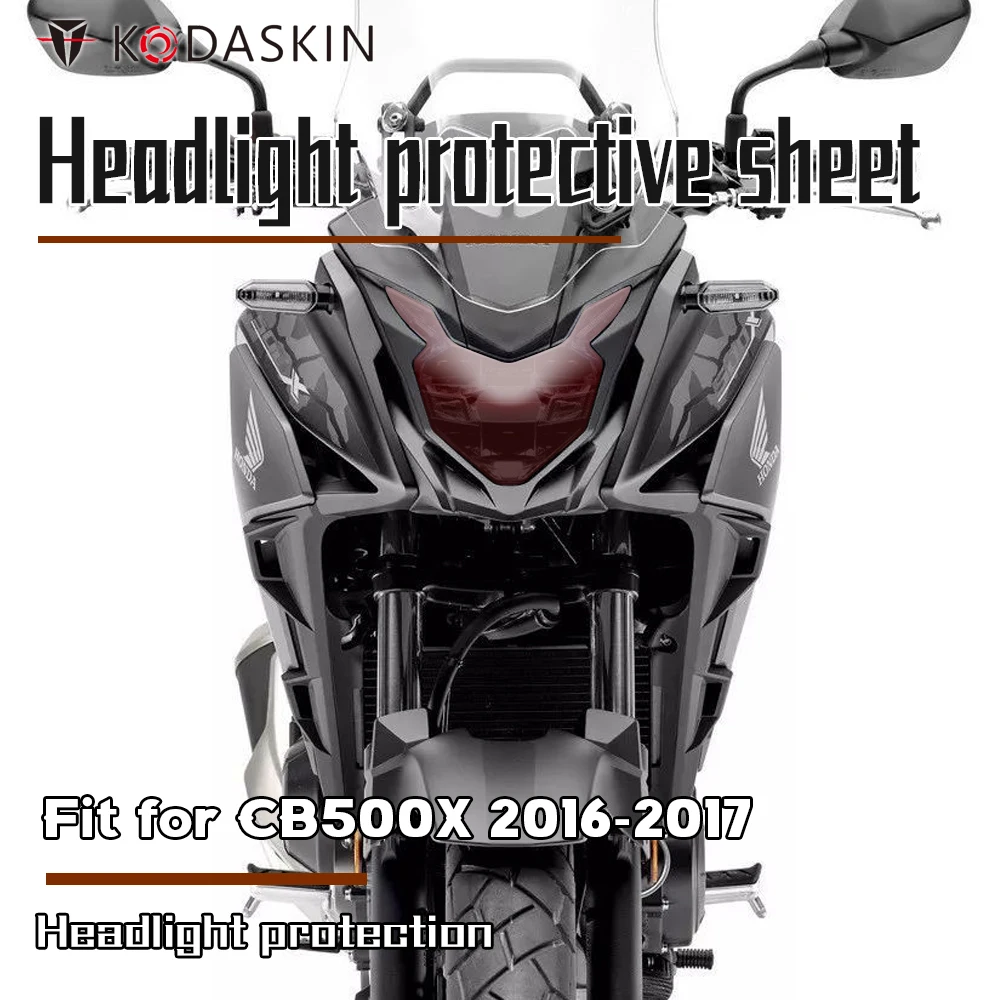 KODASKIN аксессуары для мотоциклов, фара, защитная крышка для экрана, защита фар, подходит для HONDA CB500X cb500x